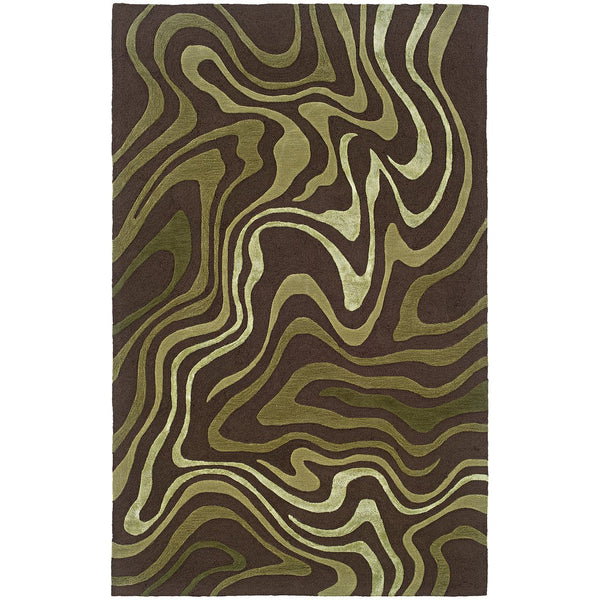 Oriental Weavers Utopia Indoor Area Rug - Nature-inspired Design With Lustrous Accents For Fashionable Spaces Brown,Green Polyester U84121305396st