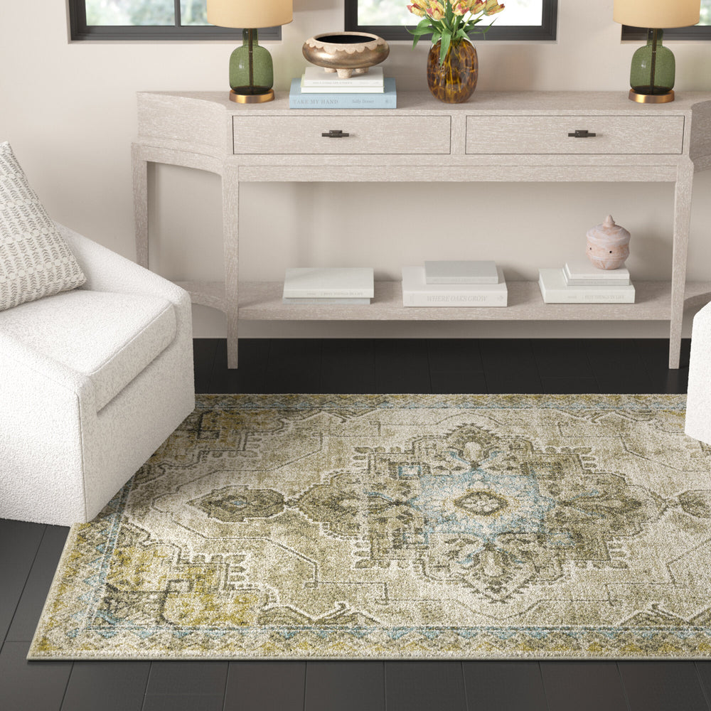 Oriental Weavers Venice Luxurious Indoor Area Rug - Soft Textured Polypropylene With Multi-colored Palette And Style Grey,Blue Polypropylene V1104w160220st