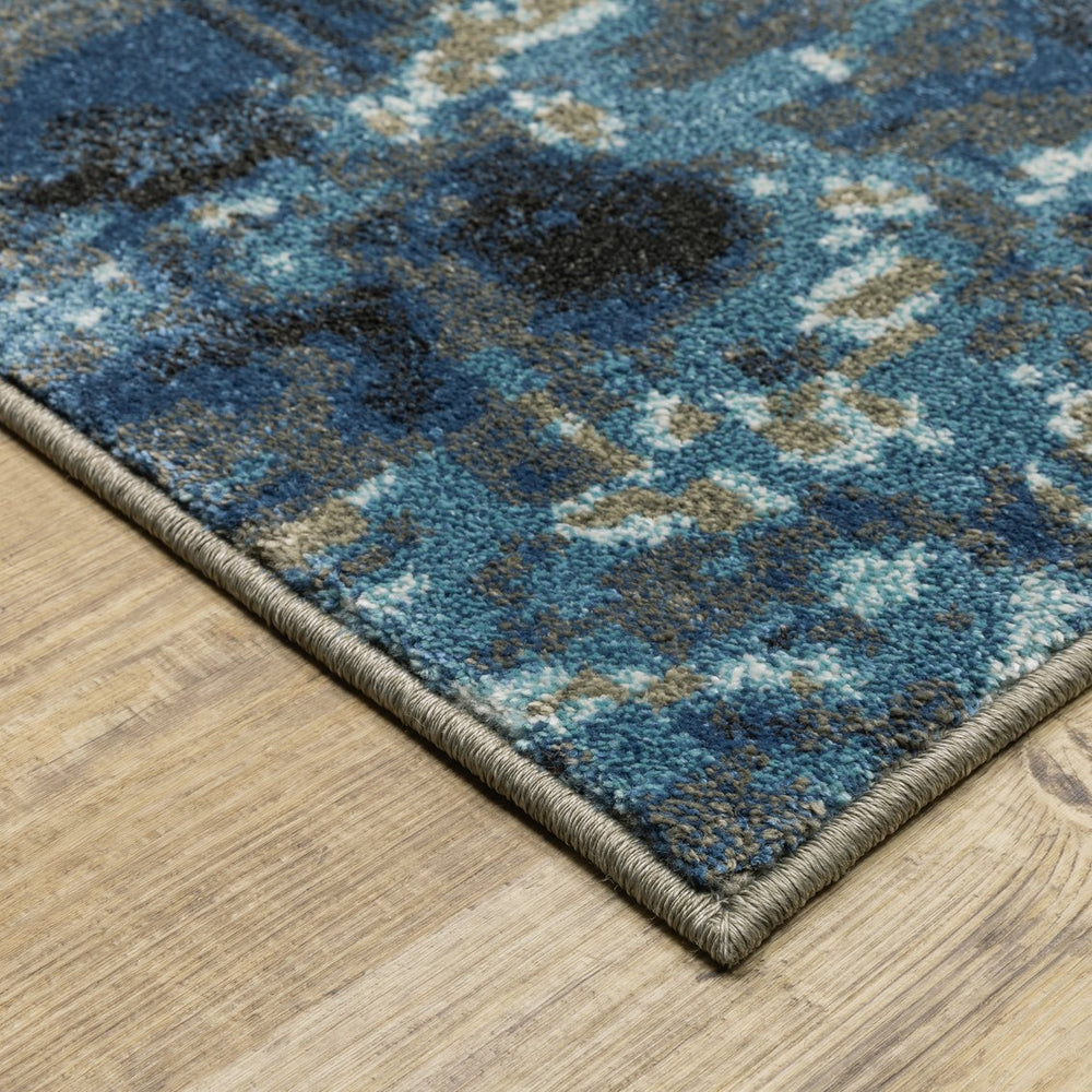 Oriental Weavers Venice Indoor Area Rug - Soft Textured Polypropylene With Vibrant Color Palette For Any Style Blue,Grey Polypropylene V4151z117165st