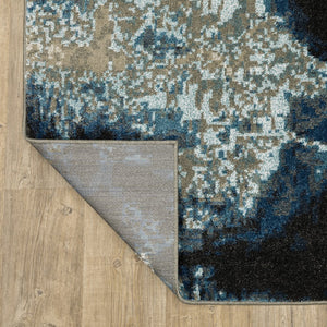 Oriental Weavers Venice Indoor Area Rug - Soft Textured Polypropylene With Vibrant Color Palette For Any Style Blue,Grey Polypropylene V4151z117165st