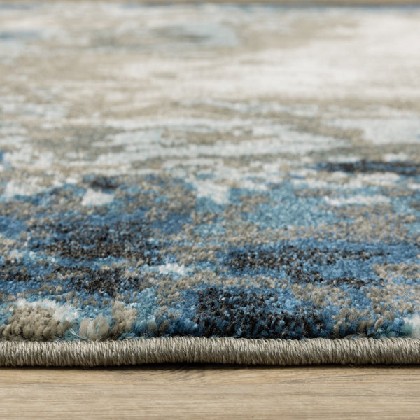 Oriental Weavers Venice Indoor Area Rug - Soft Textured Polypropylene With Vibrant Color Palette For Any Style Blue,Grey Polypropylene V4151z117165st