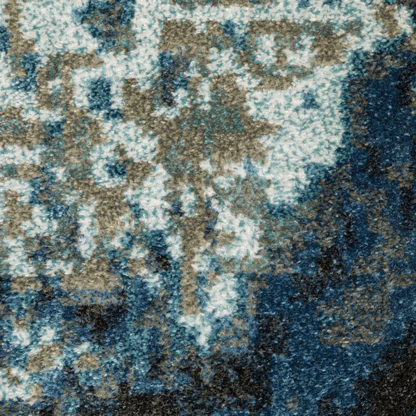 Oriental Weavers Venice Indoor Area Rug - Soft Textured Polypropylene With Vibrant Color Palette For Any Style Blue,Grey Polypropylene V4151z117165st