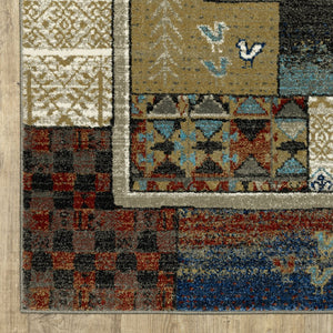 Oriental Weavers Venice Indoor Area Rug - Luxurious Soft Polypropylene With Rich Colors For Modern And Traditional Styles Blue,Multicolored Polypropylene V4258x300390st