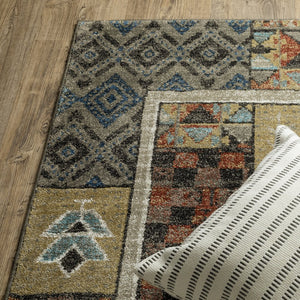 Oriental Weavers Venice Indoor Area Rug - Luxurious Soft Polypropylene With Rich Colors For Modern And Traditional Styles Blue,Multicolored Polypropylene V4258x300390st