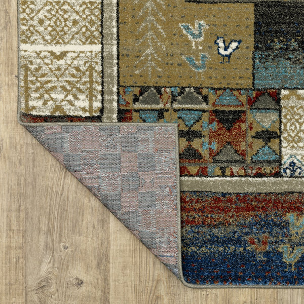 Oriental Weavers Venice Indoor Area Rug - Luxurious Soft Polypropylene With Rich Colors For Modern And Traditional Styles Blue,Multicolored Polypropylene V4258x300390st