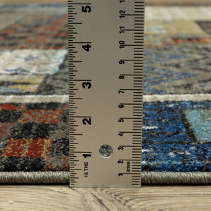 Oriental Weavers Venice Indoor Area Rug - Luxurious Soft Polypropylene With Rich Colors For Modern And Traditional Styles Blue,Multicolored Polypropylene V4258x300390st