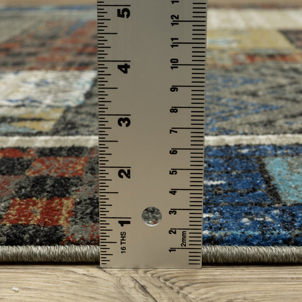 Oriental Weavers Venice Indoor Area Rug - Luxurious Soft Polypropylene With Rich Colors For Modern And Traditional Styles Blue,Multicolored Polypropylene V4258x300390st