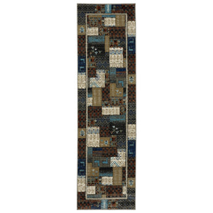 Oriental Weavers Venice Indoor Area Rug - Luxurious Soft Polypropylene With Rich Colors For Modern And Traditional Styles Blue,Multicolored Polypropylene V4258x067230st