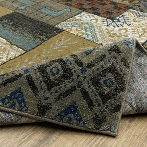 Oriental Weavers Venice Indoor Area Rug - Luxurious Soft Polypropylene With Rich Colors For Modern And Traditional Styles Blue,Multicolored Polypropylene V4258x300390st