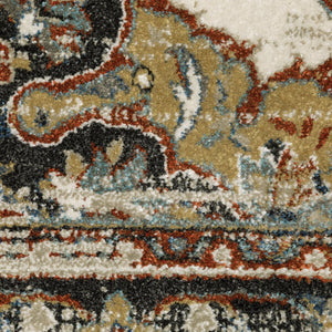 Oriental Weavers Venice Indoor Area Rug - Luxurious Power-loomed Design With Rich Colors For Modern And Traditional Spaces Beige,Blue Polypropylene V054x8067230st