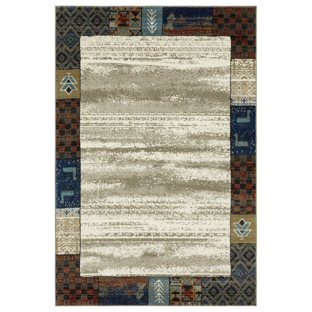 Venice Indoor Area Rug - Soft Textured Polypropylene with Rich Colors