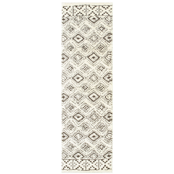 Oriental Weavers Verona Indoor Area Rug - Luxurious Softness With Geometric Patterns In Neutral Tones For Any Décor Ivory,Brown Polyester V1330w068230st