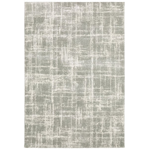 Oriental Weavers Verona Luxurious Indoor Area Rug - Soft Polyester Microfiber With Elegant Neutral Patterns For Any Décor Grey,Ivory Polyester V142e6117165st