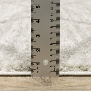 Oriental Weavers Verona Luxurious 100% Polyester Microfiber Area Rug With Classic Neutral Geometric Patterns Ivory,Grey Polyester V143w6117165st