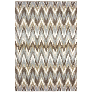 Oriental Weavers Verona Indoor Area Rug - Luxurious 100% Polyester Microfiber With Classic Neutral Palette And Patterns Grey,Taupe Polyester V004d6117165st