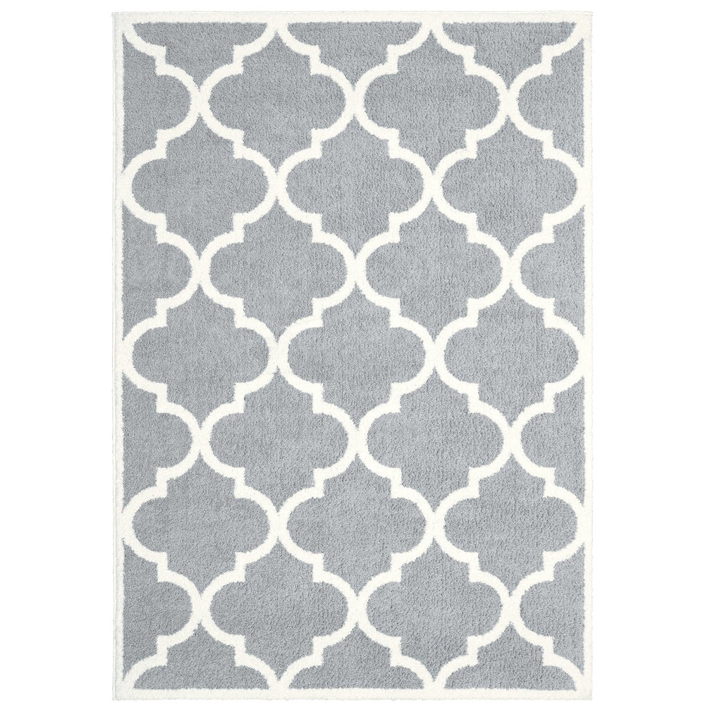 Oriental Weavers Verona Indoor Area Rug - Luxurious Soft Microfiber With Classic Neutrals And Global Patterns Grey,Ivory Polyester V529h6117165st