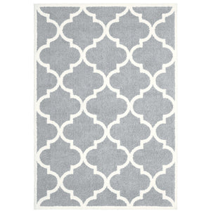 Oriental Weavers Verona Indoor Area Rug - Luxurious Soft Microfiber With Classic Neutrals And Global Patterns Grey,Ivory Polyester V529h6117165st