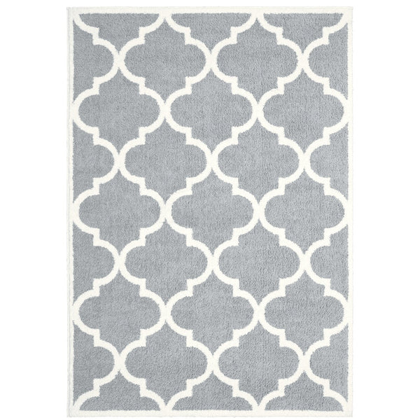 Oriental Weavers Verona Indoor Area Rug - Luxurious Soft Microfiber With Classic Neutrals And Global Patterns Grey,Ivory Polyester V529h6117165st