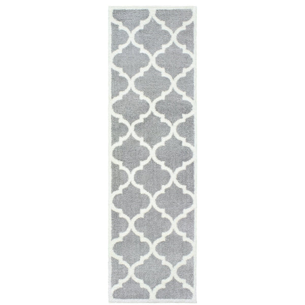 Oriental Weavers Verona Indoor Area Rug - Luxurious Soft Microfiber With Classic Neutrals And Global Patterns Grey,Ivory Polyester V529h6068230st