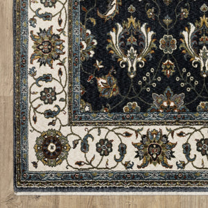 Oriental Weavers Vivian Indoor Area Rug - Luxurious Softness With Traditional Persian Designs And Rich Colors Blue,Ivory Polyester Vvi03a116168st