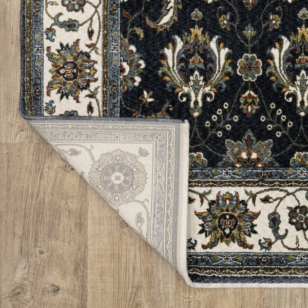 Oriental Weavers Vivian Indoor Area Rug - Luxurious Softness With Traditional Persian Designs And Rich Colors Blue,Ivory Polyester Vvi03a116168st