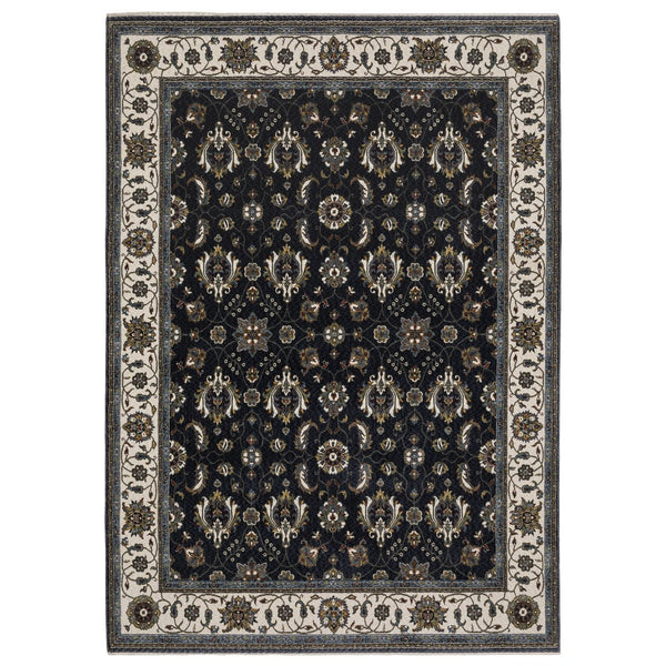 Oriental Weavers Vivian Indoor Area Rug - Luxurious Softness With Traditional Persian Designs And Rich Colors Blue,Ivory Polyester Vvi03a116168st