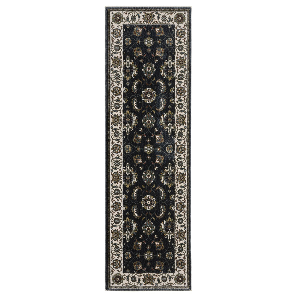 Oriental Weavers Vivian Indoor Area Rug - Luxurious Softness With Traditional Persian Designs And Rich Colors Blue,Ivory Polyester Vvi03a068235st