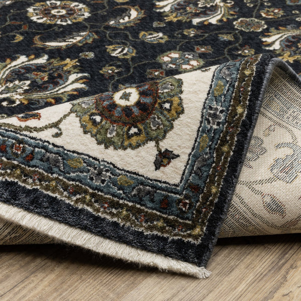 Oriental Weavers Vivian Indoor Area Rug - Luxurious Softness With Traditional Persian Designs And Rich Colors Blue,Ivory Polyester Vvi03a116168st
