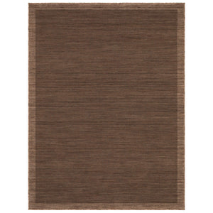Oriental Weavers Warner Wrn03 Wool Nylon Blend Zero Pile Axminster Woven Area Rug with Earthy Border Design 9'10" x 12'10" WWRN03300390ST