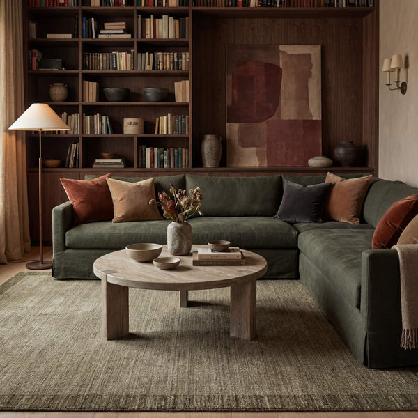 Oriental Weavers Warner Wrn04 Space-dyed Wool Axminster Woven Runner Rug for Modern Interiors WWRN04078305ST