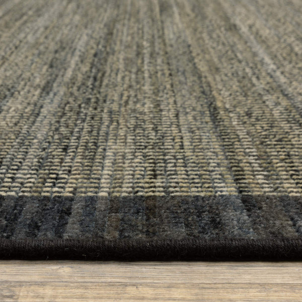 Oriental Weavers Warner Wrn06 Space Dyed Wool Nylon Axminster Woven Zero Pile Modern Area Rug for Any Room 9'10" x 12'10" WWRN06300390ST