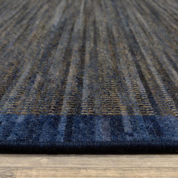 Oriental Weavers Warner Wrn07 Space-dyed Wool Nylon Axminster Woven Area Rug for Modern Living Rooms 9'10" x 12'10" WWRN07300390ST