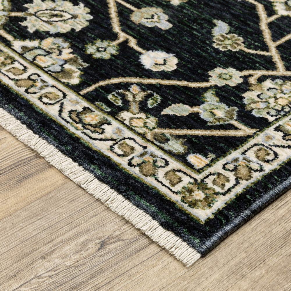 Oriental Weavers Westwood Vintage Botanical Indoor Runner Rug Soft Polyester Heritage Distressed Pile WWES02068235ST