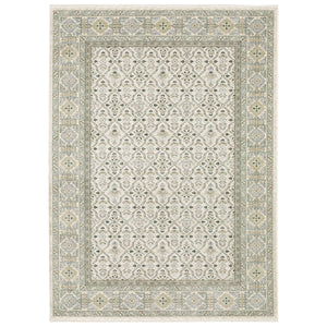 Oriental Weavers Westwood Vintage Botanical Runner Rug Soft Space-dyed Polyester for Any Room WWES04068235ST