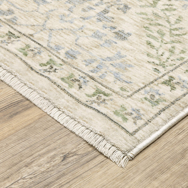 Oriental Weavers Westwood Vintage Botanical Runner Rug Soft Polyester Heritage Palette for Any Room WWES05068235ST