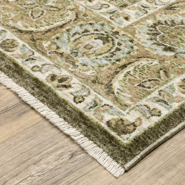 Oriental Weavers Westwood Vintage Botanical Polyester Area Rug Soft Distressed Heritage Pile for Any Room 6'7"x9'6" WWES09200296ST