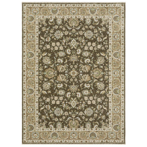 Oriental Weavers Westwood Vintage Botanical Runner Rug Soft Polyester Heritage Tones for Any Room WWES09068235ST