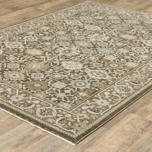 Oriental Weavers Westwood Vintage Botanical Polyester Area Rug with Heritage Distressed Pile for Any Room 2'x3' WWES10060092ST