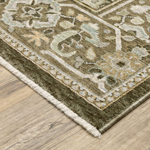 Oriental Weavers Westwood Vintage Botanical Polyester Area Rug with Heritage Distressed Pile for Any Room 2'x3' WWES10060092ST