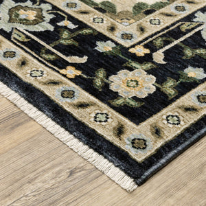Oriental Weavers Westwood Vintage Botanical Runner Rug Soft Polyester Heritage Palette for Any Room WWES11068235ST