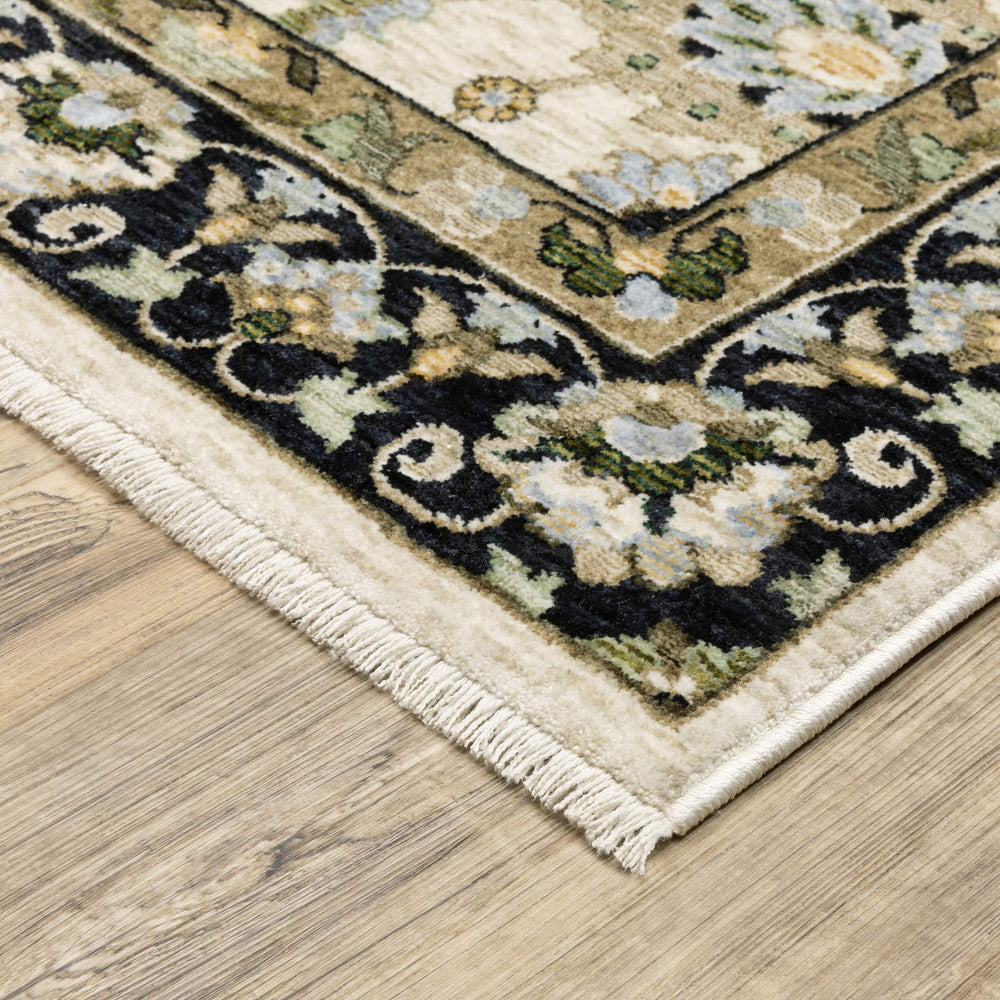 Oriental Weavers Westwood Vintage Botanical Runner Rug Soft Polyester Heritage Palette for Any Room WWES13068235ST