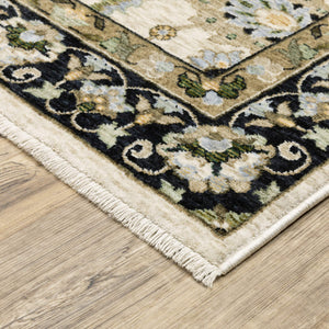 Oriental Weavers Westwood Vintage Botanical Runner Rug Soft Polyester Heritage Palette for Any Room WWES13068235ST