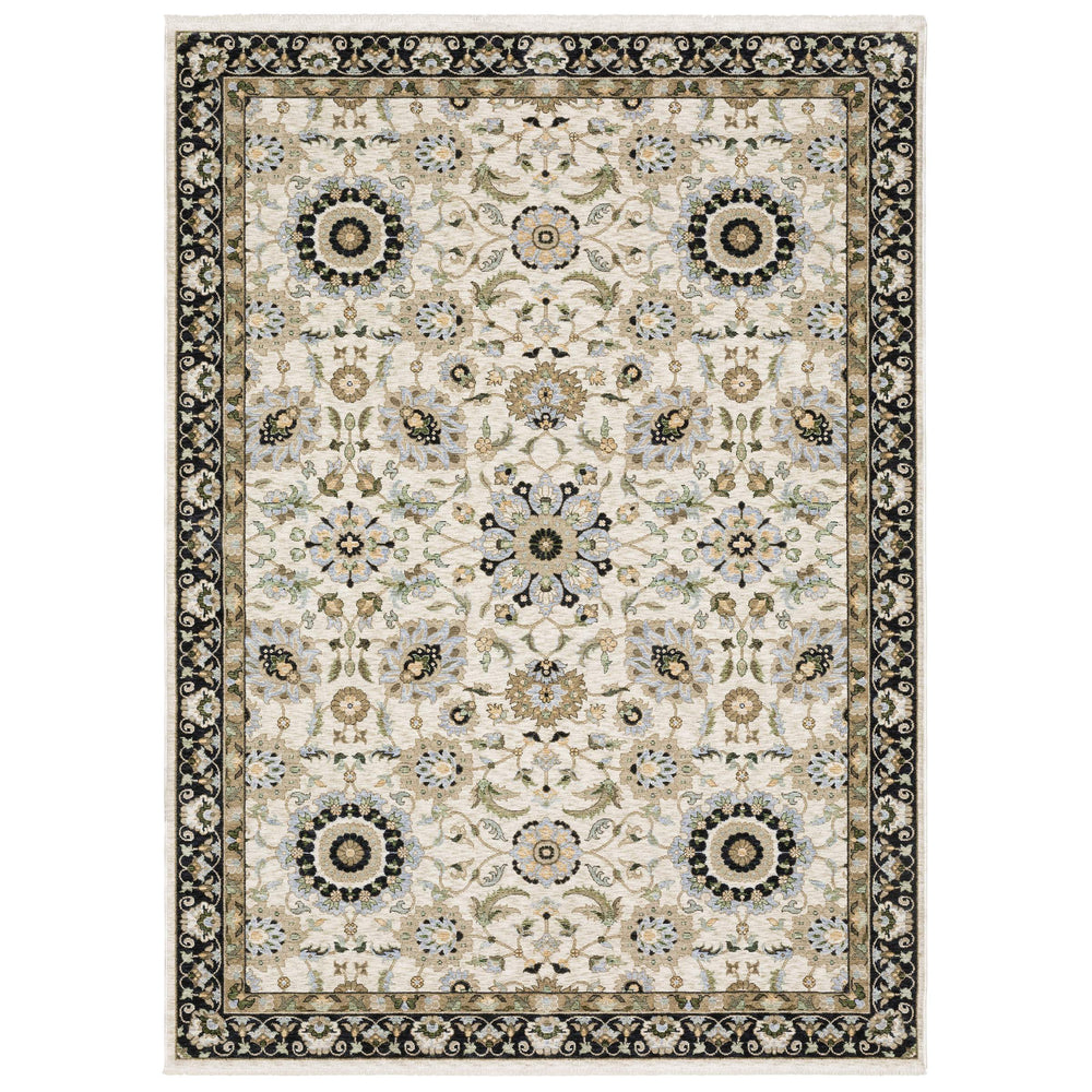 Oriental Weavers Westwood Vintage Botanical Runner Rug Soft Polyester Heritage Palette for Any Room WWES13068235ST