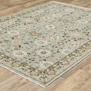 Oriental Weavers Westwood Vintage Botanical Polyester Area Rug Soft Heritage Pile for Home and Living Rooms 2'x3' WWES14060092ST