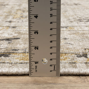 Oriental Weavers Windham Vintage Traditional Indoor Area Rug - Luxurious Hand-loomed Wool & Viscose Design In India Beige,Gold Viscose Wwin02076305st