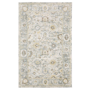 Oriental Weavers Windham Vintage Traditional Hand-loomed Area Rug In Luxurious Wool And Viscose - Timeless Elegance Ivory,Blue Viscose Wwin06182274st