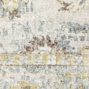 Oriental Weavers Windham Vintage Traditional Hand-loomed Area Rug In Luxurious Wool And Viscose - Timeless Elegance Ivory,Blue Viscose Wwin06182274st