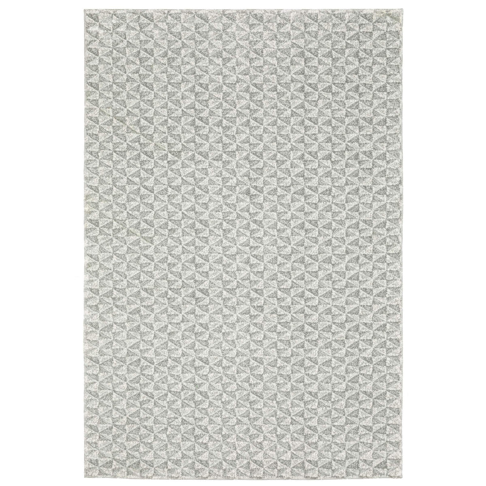Oriental Weavers Wonder Won01 Shag Area Rug Plush Polypropylene Geometric Diamond for Living Room WWON01056230ST