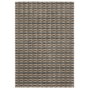 Oriental Weavers Wonder Geometric High Pile Polypropylene Runner Rug Earthy Tones Modern Carved Design WWON08056230ST
