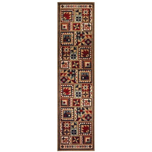 Oriental Weavers Woodlands Cozy Lodge Motif Indoor Area Rug - Vibrant Colors And Rustic Charm For Any Space Brown,Multi Polypropylene W9596a058230st